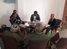Farmer meeting at Salogra distt Solan